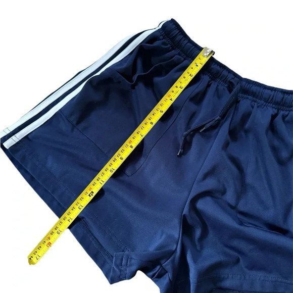Vintage Spalding Activewear Shorts Women Size Medium Navy Blue - Picture 3 of 6